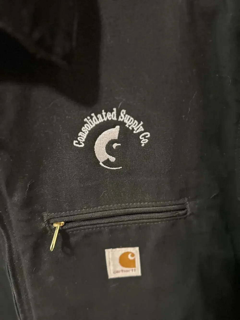🔥 Vintage Carhartt J001 BLK Detroit Jacket 🔥